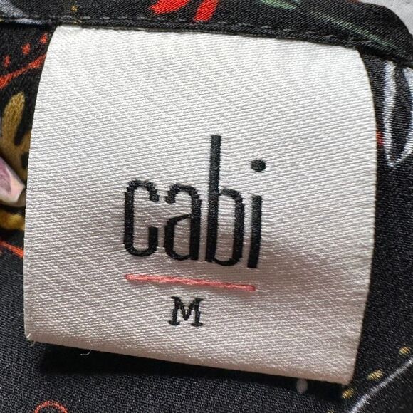 CABI Women’s Black Legend Folklore Print Sleeveless Top Size Medium Style #3621 - Picture 4 of 8